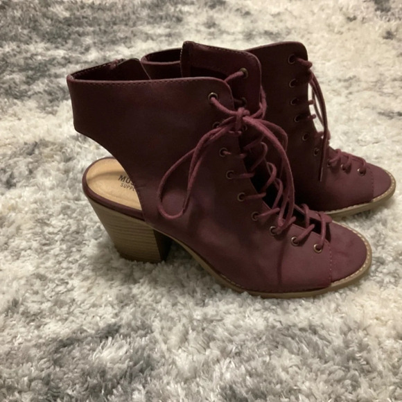 MOSSIMO Open toe ankle boot - Picture 3 of 5